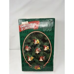 See video Mr. Christmas Animated Bells of Christmas Bear Orchestra Lights&music